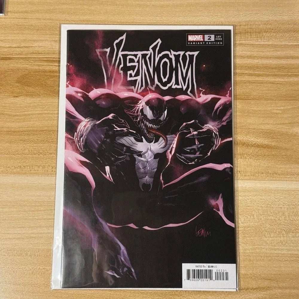 Venom 2022 Marvel #2 Variant Edition Spider-Man Universe Comic Book